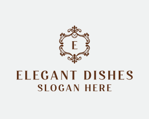 Luxury Restaurant Cuisine logo design