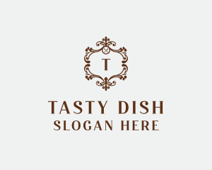 Luxury Restaurant Cuisine logo design