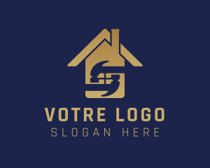 Gold House Carpentry Logo