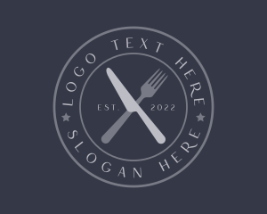 Kitchen - Elegant Retro Restaurant Business logo design