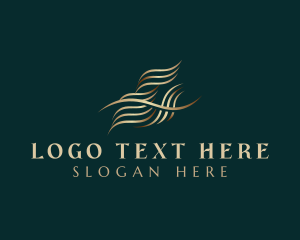 Spa - Premium Luxury Wave logo design