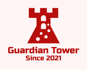 Red Turret Laboratory logo design