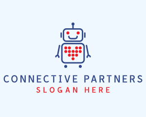 Relationship - Loved Dating Robot logo design