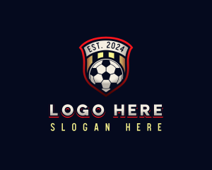 Football Championship Tournament logo design