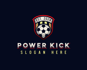 Kick - Football Championship Tournament logo design