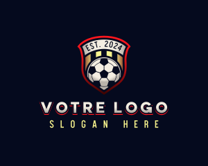 Poolroom - Football Championship Tournament logo design
