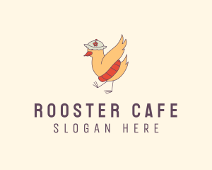 Wild Chicken Hat logo design