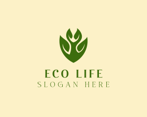 Green - Green Eco Shield logo design