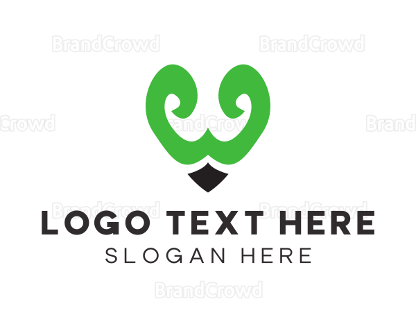 Elegant Pen Tip Pencil Logo