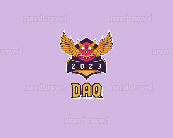 Gaming Owl Bird Logo