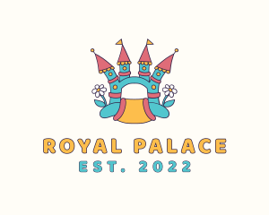 Palace - Inflatable Castle Nursery logo design