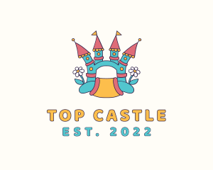 Inflatable Castle Nursery logo design