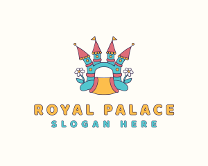 Palace - Inflatable Castle Nursery logo design