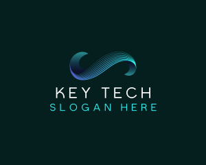 Ocean Wave Tech logo design