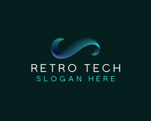 Ocean Wave Tech logo design