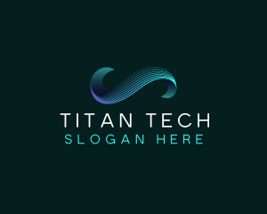 Ocean Wave Tech logo design