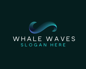 Ocean Wave Tech logo design