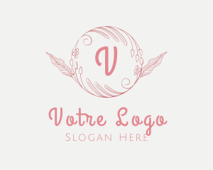 Natural Floral Arrangement Logo