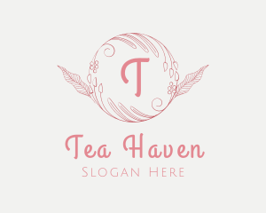 Natural Floral Arrangement logo design