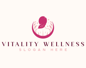 Woman Wellness Spa logo design