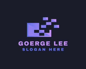 App - Pixels Tech App logo design