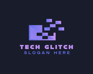 Pixels Tech App logo design