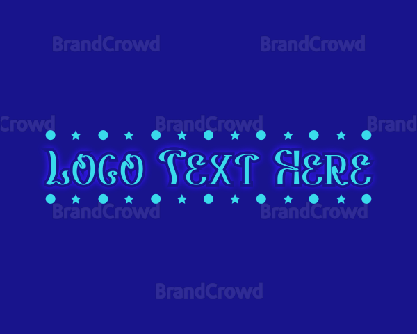 Cosmic Neon Business Logo