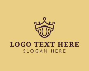 Investment - Luxury Crown Letter O logo design