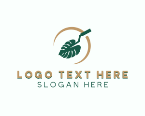 Garden Trowel Landscaping Logo