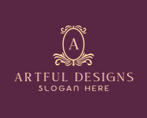 Royal Wreath Floral logo design