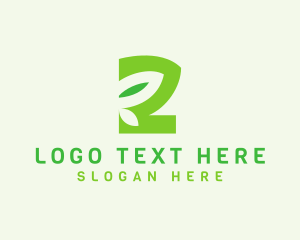 Plant - Nature Leaf Number 2 logo design