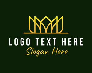 Simplistic - Elegant Royal Crown logo design