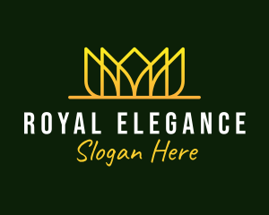 Elegant Royal Crown logo design