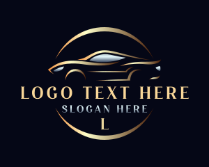Vip - Luxury Car Dealership logo design