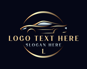 Motorsports - Luxury Car Dealership logo design