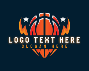 Hoops - Sports Basketball Tournament logo design