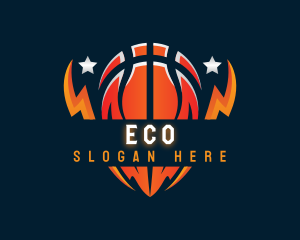 Sports Basketball Tournament Logo