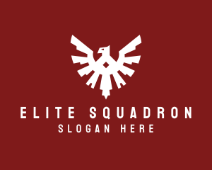 Squadron - Mythical Eagle Bird logo design