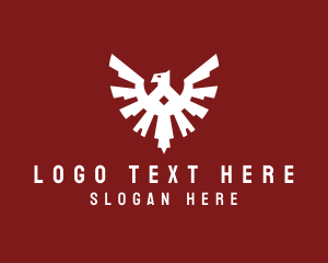 Military - Mythical Eagle Bird logo design
