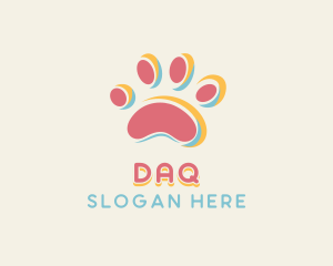 Veterinary - Dog Pet Paw logo design