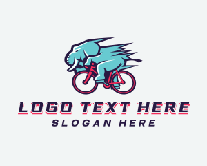 Sports Equipment - Elephant Bike Tournament logo design