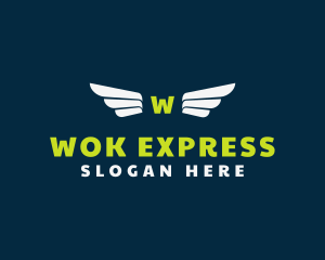 Fly Wings Express logo design