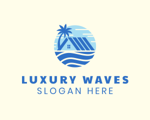 Beach House Property logo design