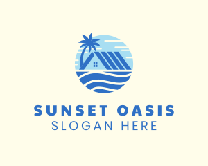 Beach House Property logo design