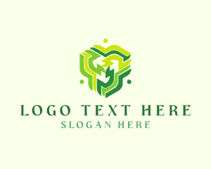 Woodworking - Sustainable Cube Multimedia logo design