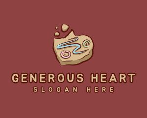 Sugar Heart Cookie logo design