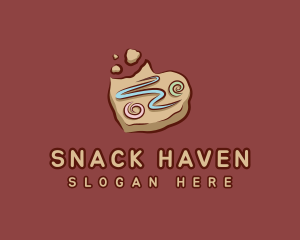 Sugar Heart Cookie logo design