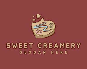 Sugar Heart Cookie logo design