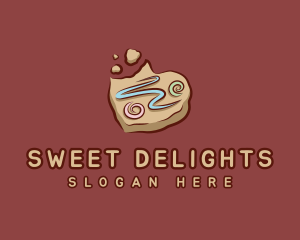 Sugar Heart Cookie logo design