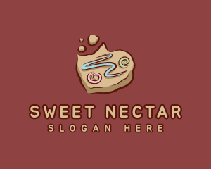 Sugar Heart Cookie logo design